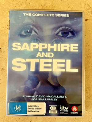 Sapphire and Steel. The Complete Series. 6 Disc DVD Box Set. ITV. R4.