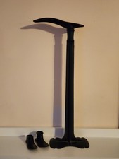 Antique Cast Iron Boot Shoe Stand Cobbler Display Industrial Tool