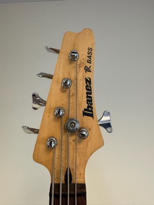 1997 Ibanez TR 75 5 String Rare Korea Electric Bass -Blue Night