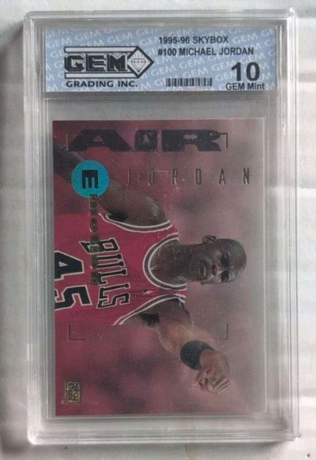 1994-95 Skybox E-Motion Michael Jordan #100 Bulls