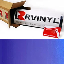 Rwraps Car Film Vinyl Chameleon Adhesive Wrap Sheet Roll Magic Blue MCF-003