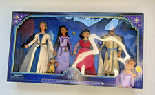 Disney Wish Doll Pack - Asha, Dahlia, Queen Amaya, & King Magnifico – NEW