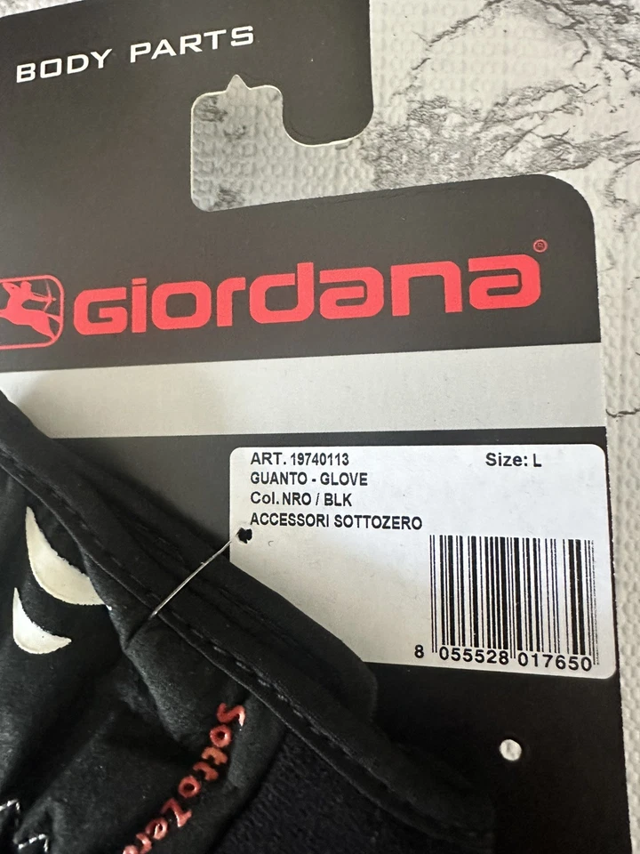 Guantes de invierno Giordana Guanto talla L nuevos con etiquetas Foto 2 de 3