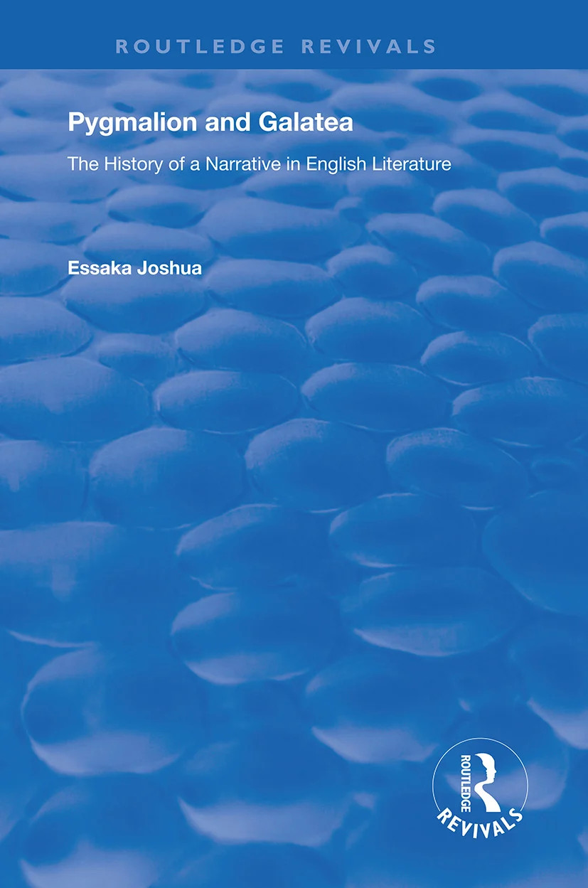 Pygmalion and Galatea: The History of a Narrati, Joshua Paperback.. - Image 5
