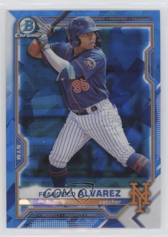 2021 Bowman Chrome Sapphire Edition Prospects Francisco Alvarez #BCP-209 6tw