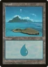 Island (155) #155 (MP) Portal Second Age P02 Magic MTG