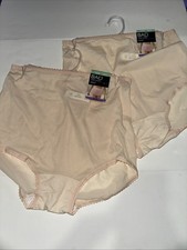 2 Bali Women's Skimp Skamp Nylon Spandex Brief 2633 XL/8