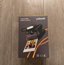 Polaroid Flip Instant Camera Sonar Autofocus Retro Design Black 