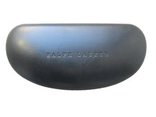Ralph Lauren Hard Shell Eyeglass Case SunGlass Clamshell Box Black