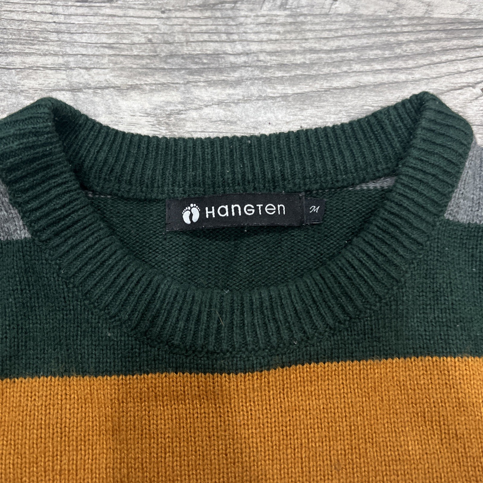 HANGTEN - Pullover Sweater - Multicolor - Medium … - image 3