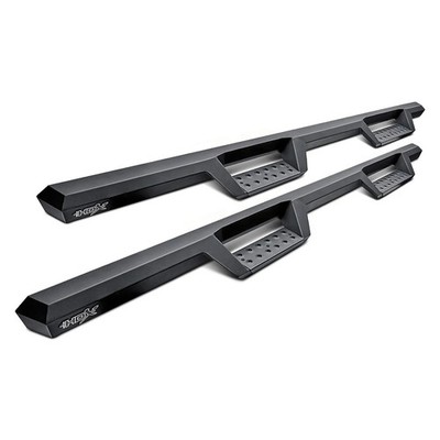 For Ford Bronco 21-25 Westin 4'' HDX Black Drop Steps w Black Steps Plates