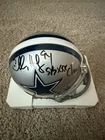 Charles Haley Signed Mini Helmet Dallas Cowboys Autographed w/ SB XXX Champ BAS