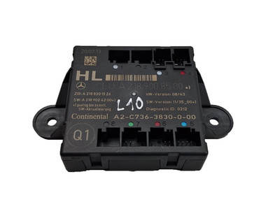 MERCEDES E-CLASS (W212) 2014 ECU LEFT REAR DOOR A2189008500 OEM
