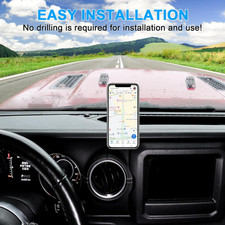 Phone Mount Magsafe Compatible 2018-2023 Jeep Wrangler JL 2/4 Door 4XE Gladiator