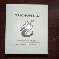 Trichovital Hair Growth Supplement for Women Over 40 120 Capsules Biotin Zinc