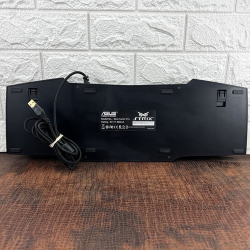 ASUS STRIX TACTIC PRO MECHANICAL FULL SIZE USB GAMING KEYBOARD Gaming PC As New - Picture 11 of 16