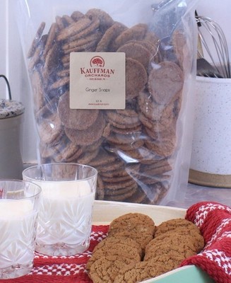 Kauffman Orchards Ginger Snap Cookies