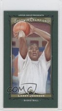 2013 Upper Deck Goodwin Champions Mini Green Lady Luck Larry Johnson #110 g8x