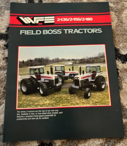 White Tractor 2-135 2-155 2-180 Tractor Brochure FCCA25