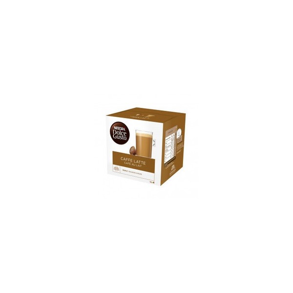 Nescafe Ihren Latte Kaffee Paket 16 Kapseln Caffe Kompatibel Dolce Gusto-image