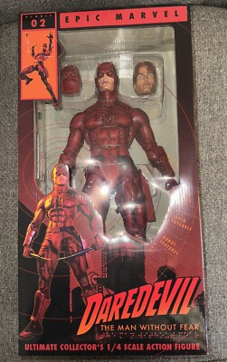 DAREDEVIL Epic Marvel 1/4 Scale 18'' inch Action Figure 2 Neca ReelToys