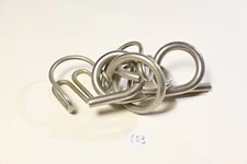 Metal Irregular Chain Puzzle Intelligence Mind Family Game House Décor