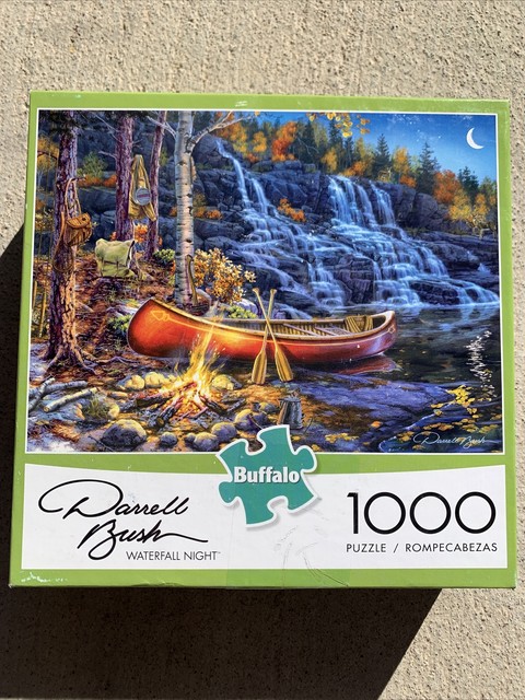 buffalo games darrell bush canoe lake 1000 piece jigsaw puzzle