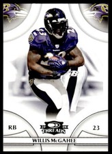 2008 Donruss Threads #94 Willis McGahee Retail Green