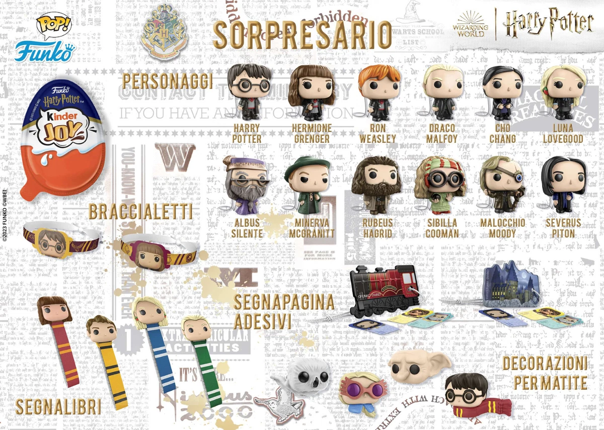 FUNKO POP HARRY POTTER SORPRESINE A SCELTA VD385 - VD440 KINDER