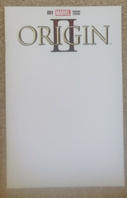 Origin II (2014 Marvel) #1G - NM Blank variant