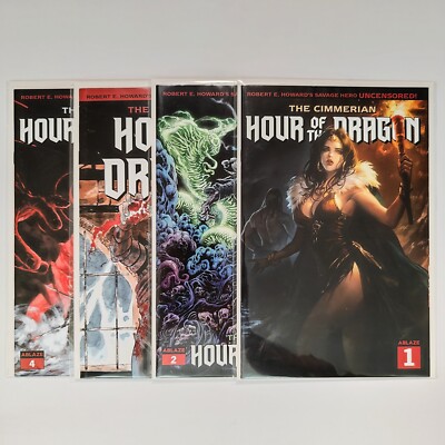 Cimmerian: Hour Of The Dragon #1-4 (1 2 3 4) Complete C Variant Set - UNREAD NM