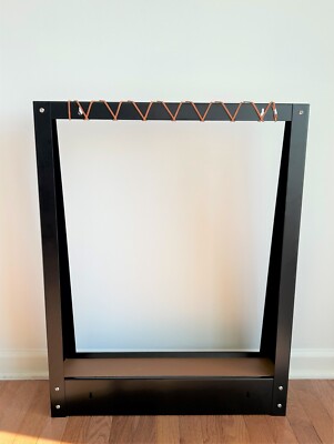 Black Powdercoat Golf Club Display Rack 8 Putters +Wall Mount for
