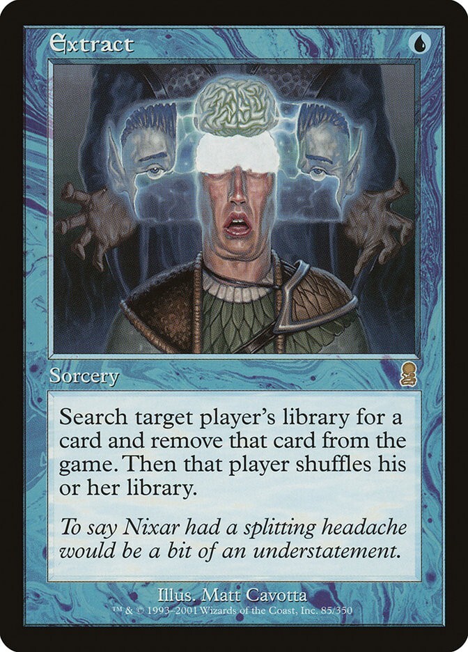 Extract - Odyssey Excellent Magic MTG -
