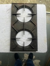 Three Cast iron Falcon Dominator double pan burner support