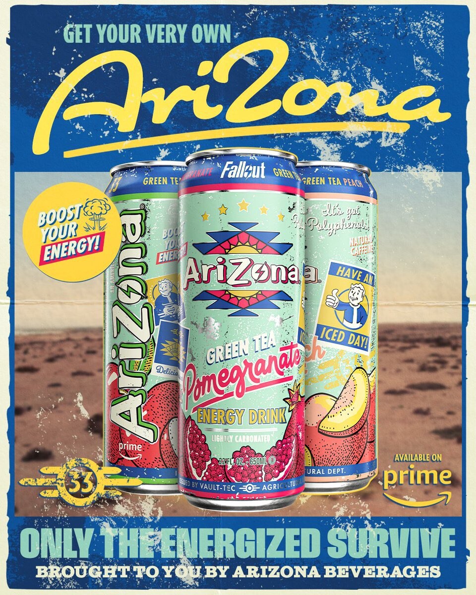Fallout Arizona Tea Assorted Variety Pack Of 3 | eBay