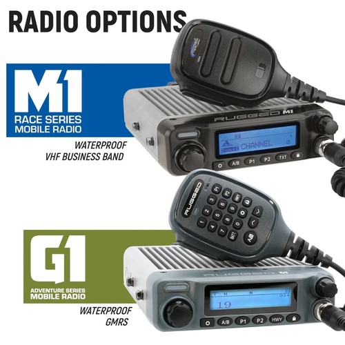 Rugged Radios 696 PLUS Complete Communication Kit with Intercom and 2-Way Radio - Picture 3 of 9