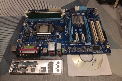 GIGABYTE GA-PH67-DS3-B3 Rev:1.0, LGA1155, Intel Motherboard +I3-2100, 2Gb, I/O