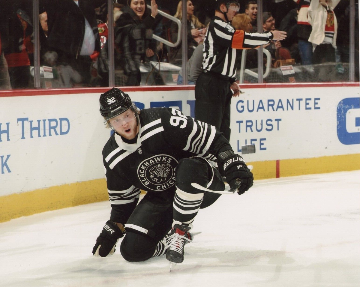 Alexander Nylander Chicago Blackhawks Unsigned 8x10 Photo