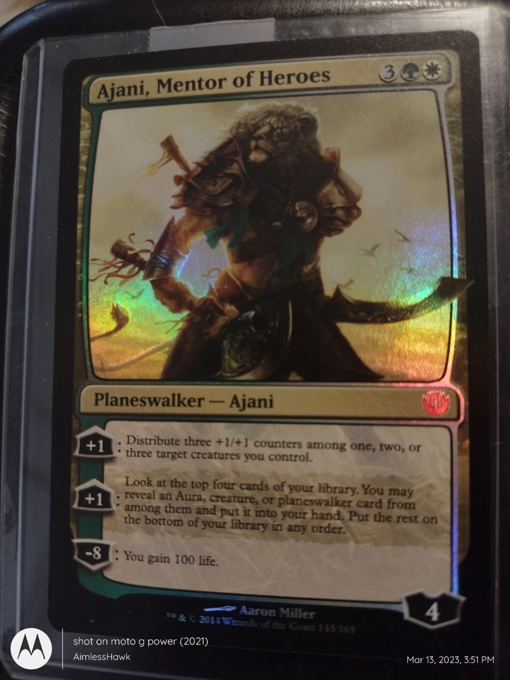 MTG Anjani Mentor of Heroes- Journey into Nyx *Foil - Image 2 of 3