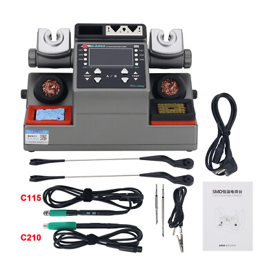 AIFEN-A902 350W Soldering Station Kit w/ 1 C210-K Tip + Handle 110-220V