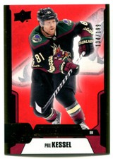 2019-20 UD Credentials Red Phil Kessel Card #6 Arizona Coyotes 134/199