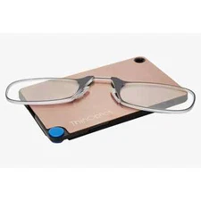 ThinOptics Stainless Steel Slim Wallet Readers: Stylish Rose Gold MSRP $80