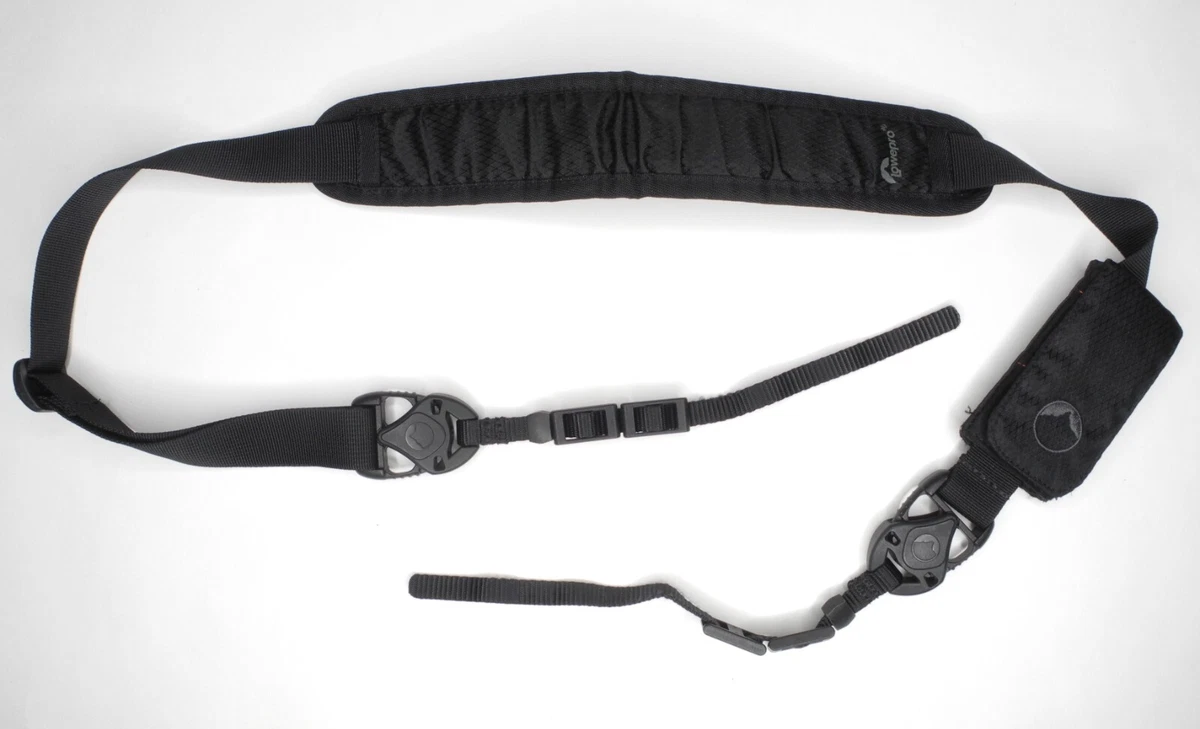 Lowepro Transporter Camera Neck Strap w/ Quick Release u0026 Memory Card Pouch  | eBay