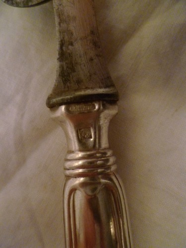 COUTEAU A soldes BEURRE MET.ARGENTE CHRISTOFLE MODELE AUX FILETS