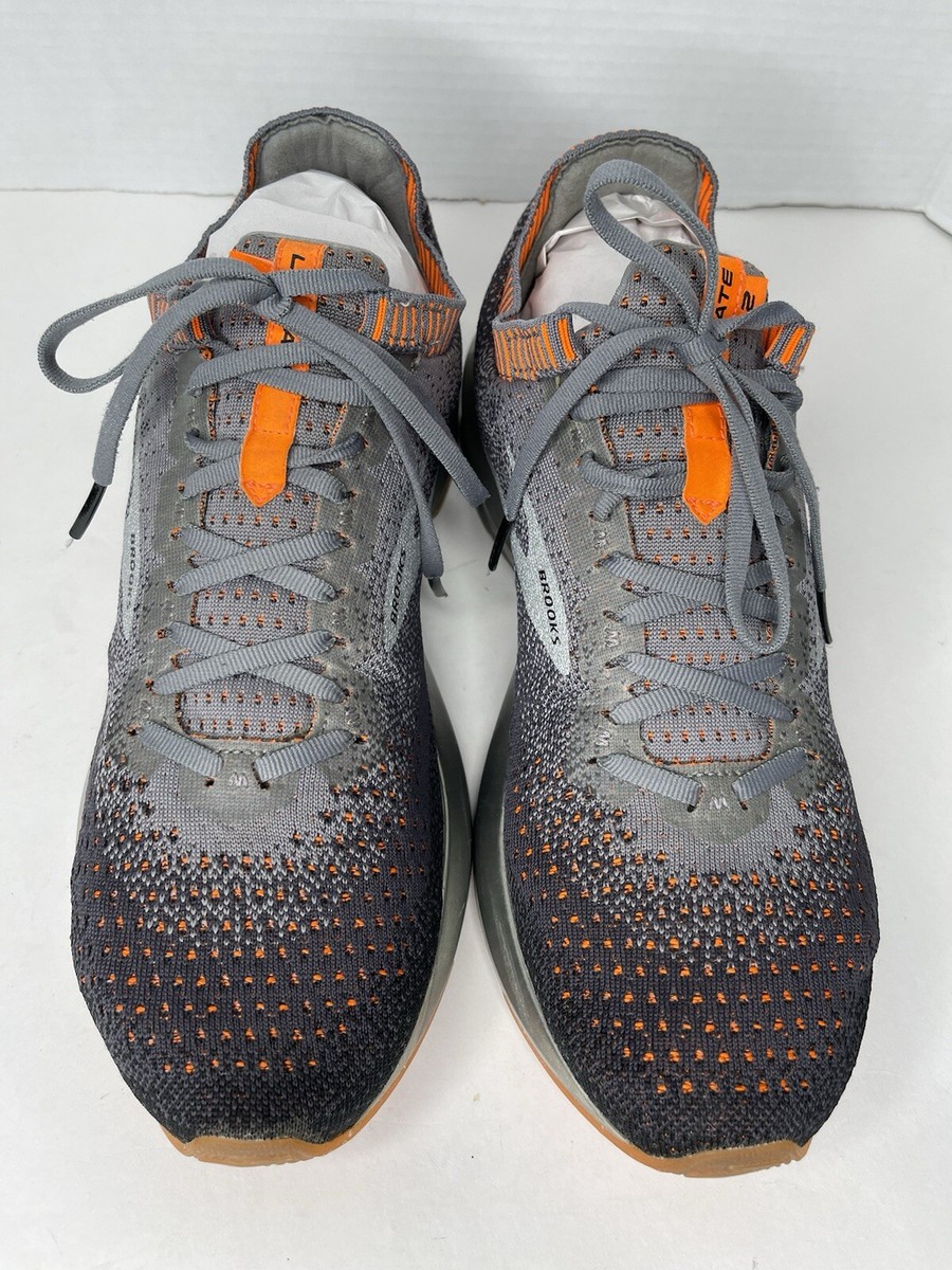 Brooks Levitate 2 Running Sneakers Mens Size 11 Gray Orange  display picture 2