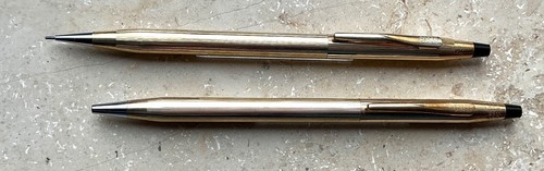 TOLLE GEBRAUCHTE! CROSS Century Kugelschreiber/Bleistift Set, vergoldet - Bild 2 von 3