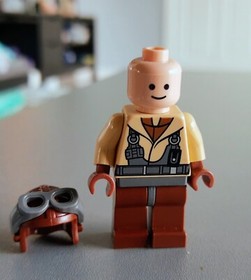 Lego Naboo Fighter Pilot Minifigure Star Wars sw0160 Set 7660