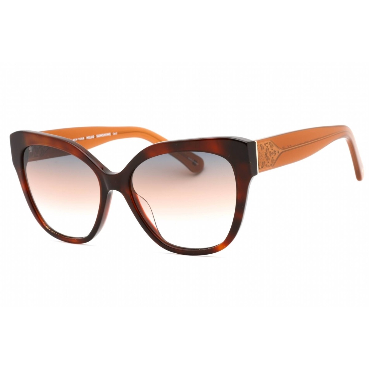 Kate Spade SAVANNA/G/S 0086 PR Sunglasses Havana Cat Eye Frame, Grey Lenses Kate Spade Women main image 4