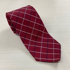 Brooks Brothers Makers Men's Neck Tie Red Plaid