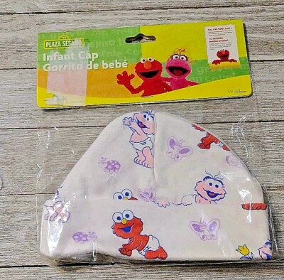 Sesame Street Elmo Infant Baby Cap Size 0+ months